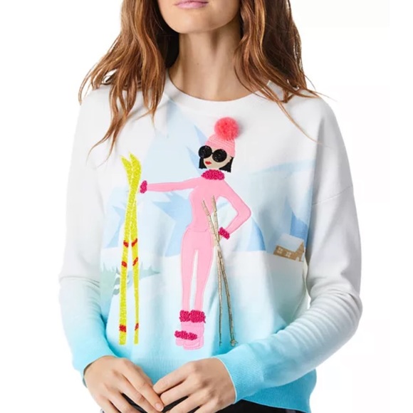Alice + Olivia Sweaters - Alice and Olivia size S ski themed sweater